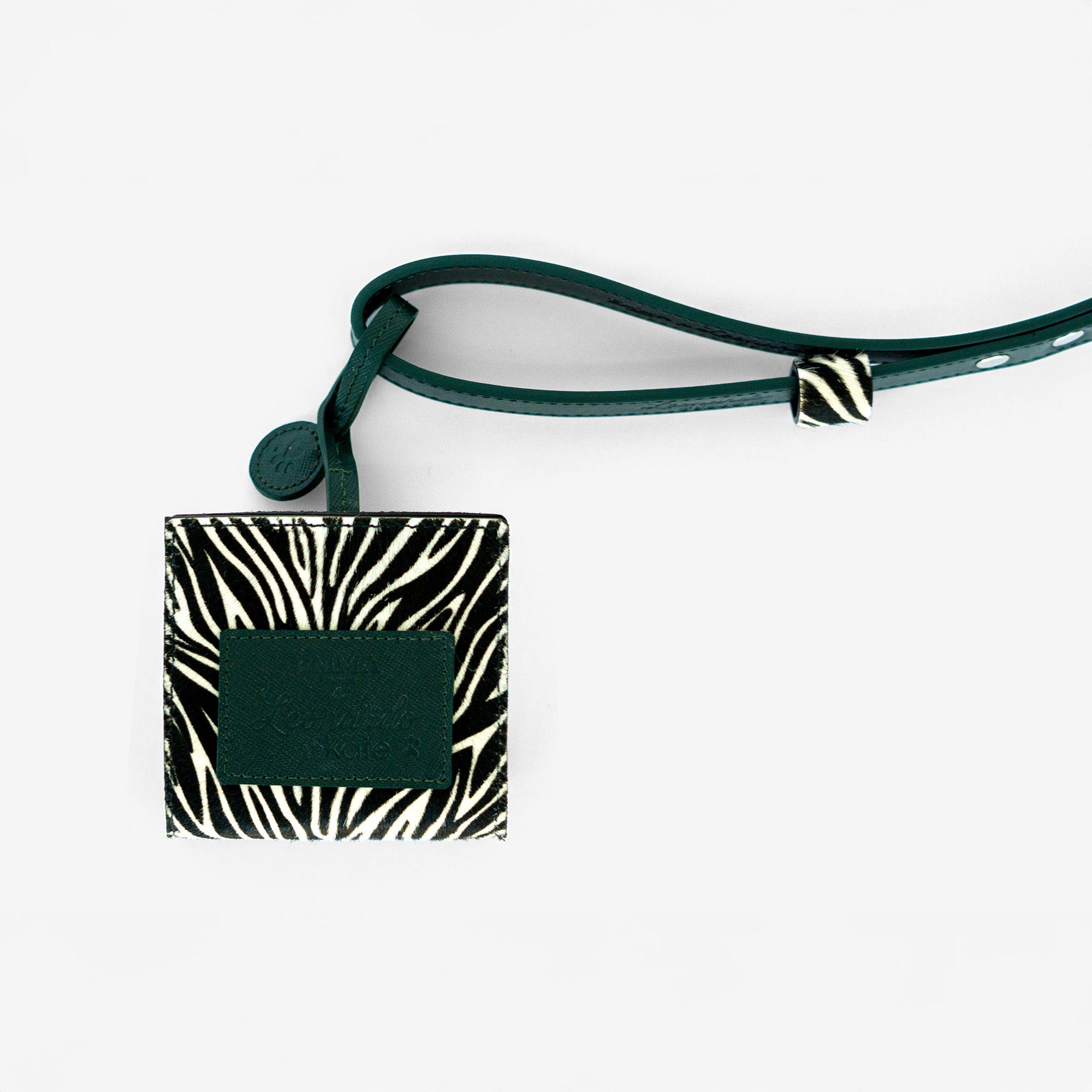 Verde Saffiano Bag Holder