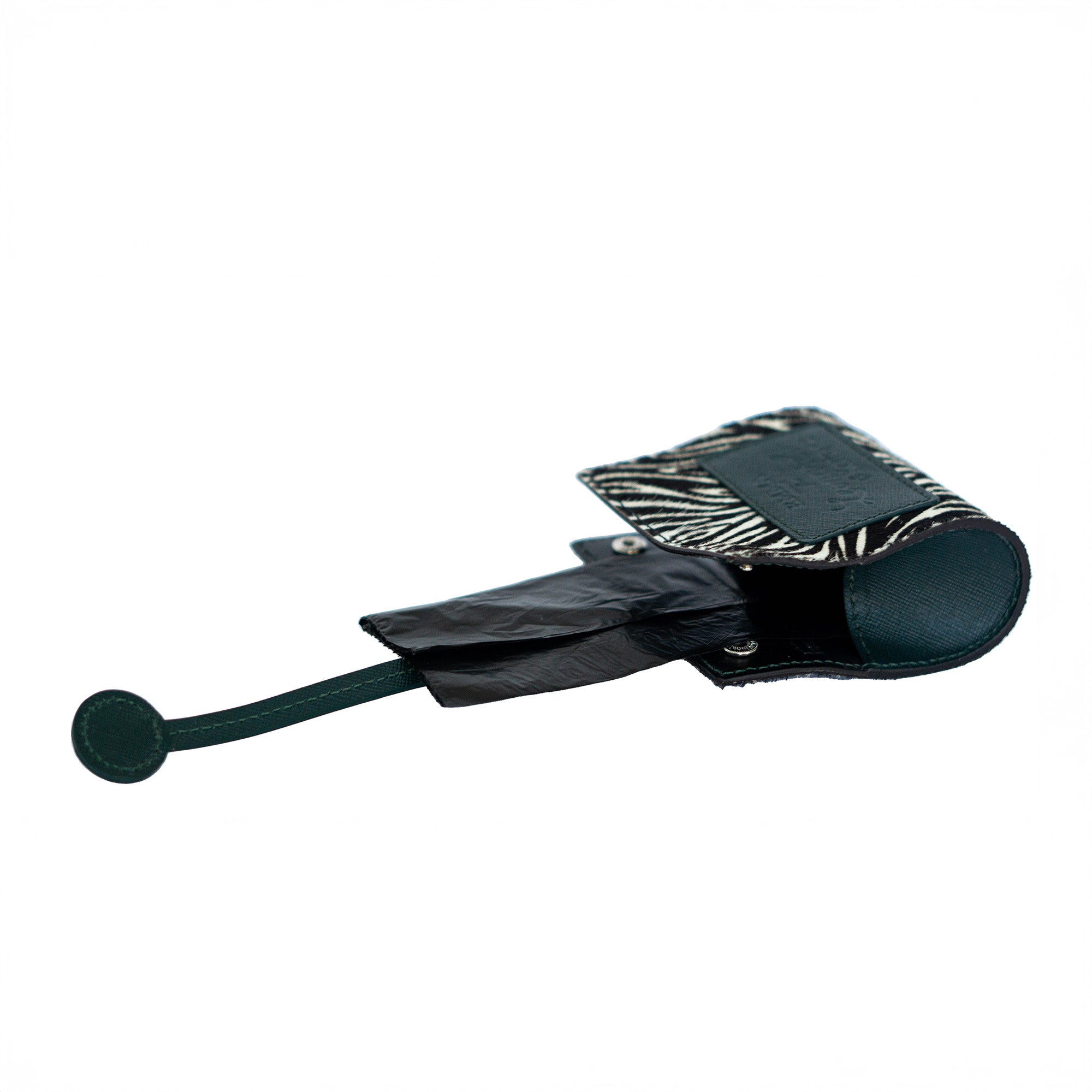 Verde Saffiano Bag Holder