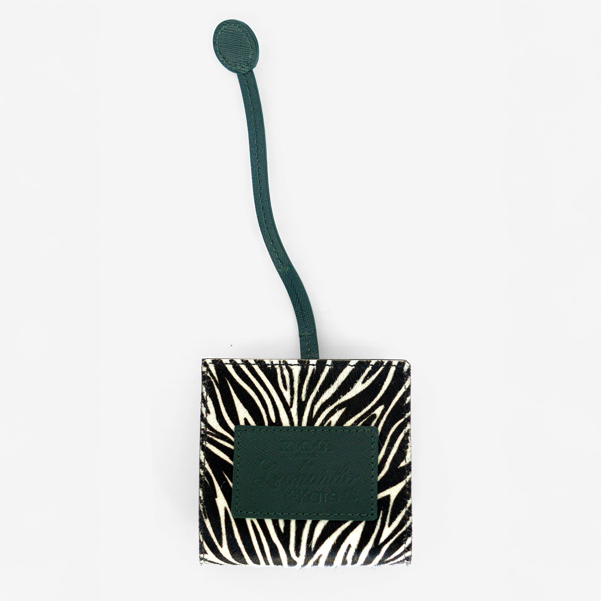Verde Saffiano Bag Holder